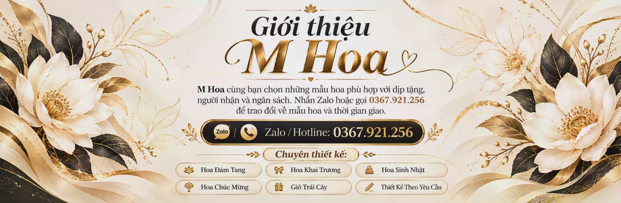 Ảnh bìa Shop hoa tươi Xã Trung Kênh Bắc Ninh - Gửi hoa đẹp, trao lời thương